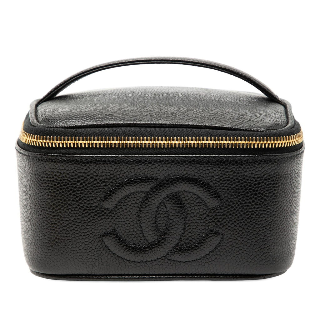 Chanel CC Caviar Vanity Case