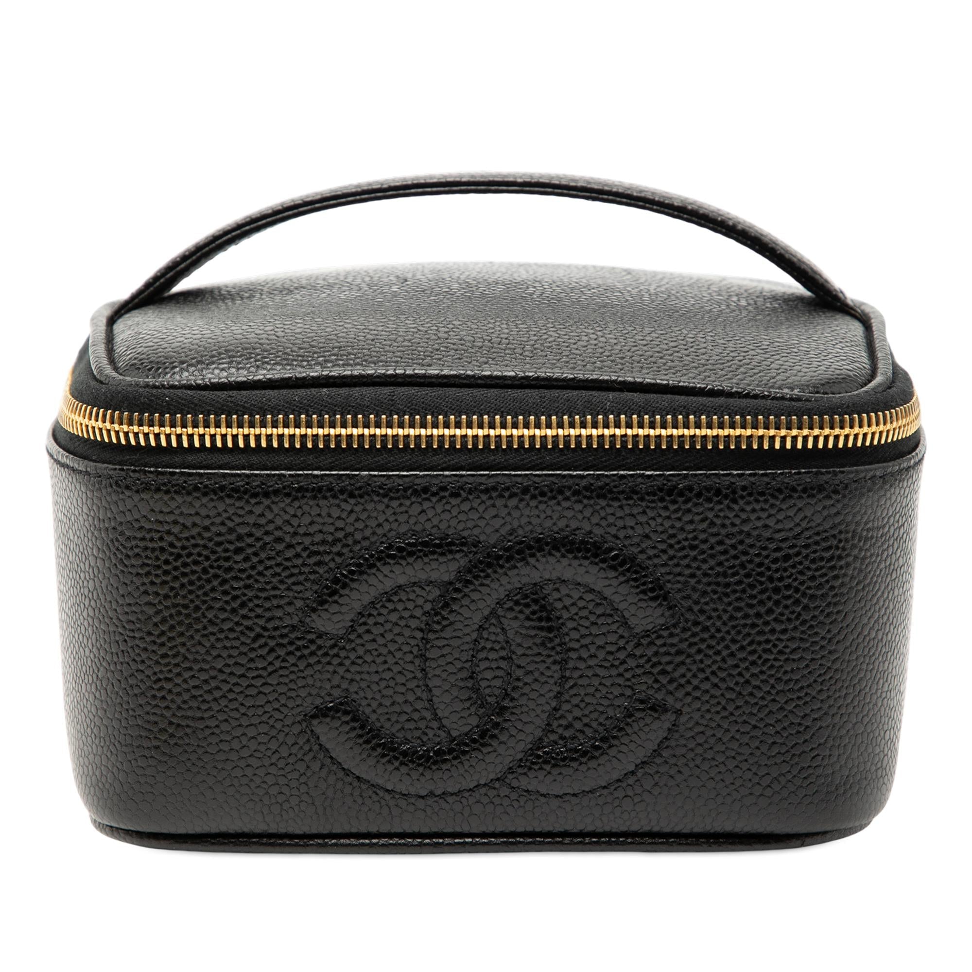 Chanel CC Caviar Vanity Case
