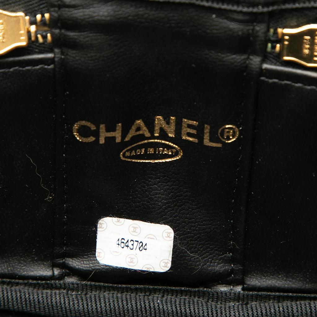 Chanel CC Caviar Vanity Case