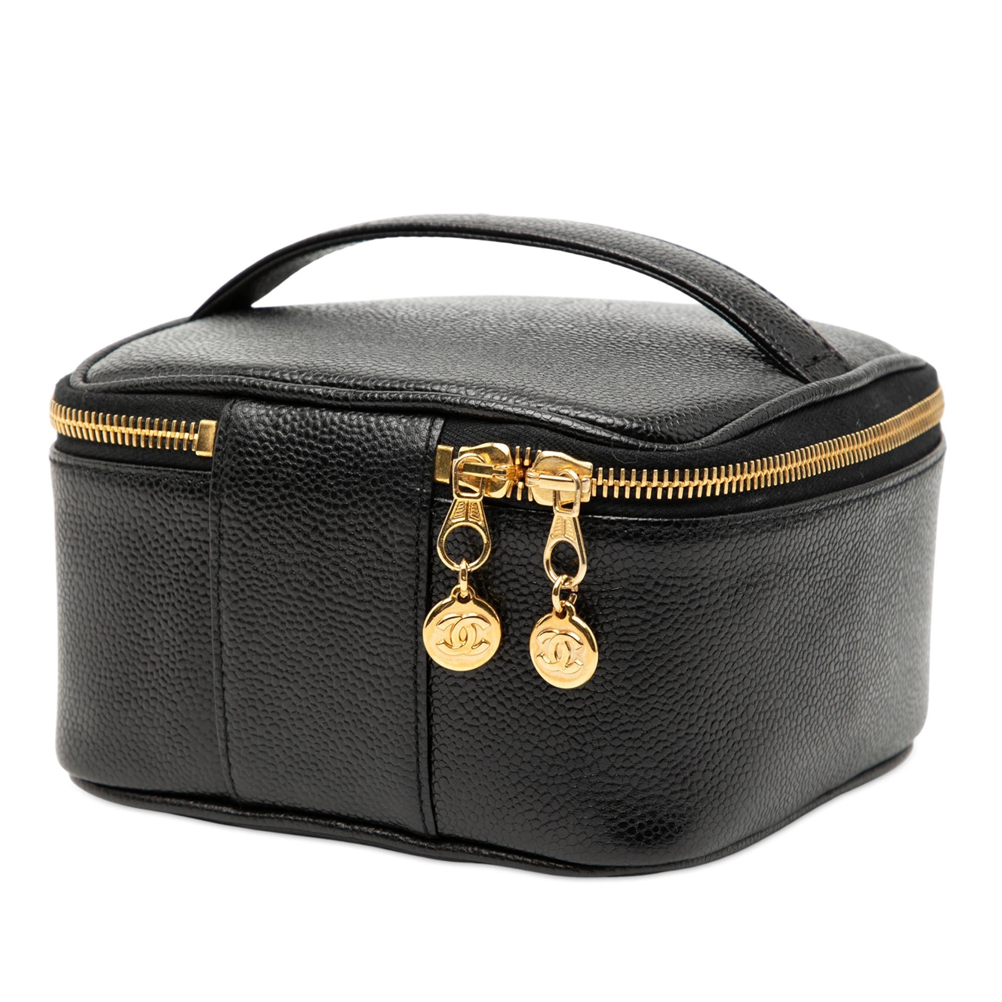 Chanel CC Caviar Vanity Case