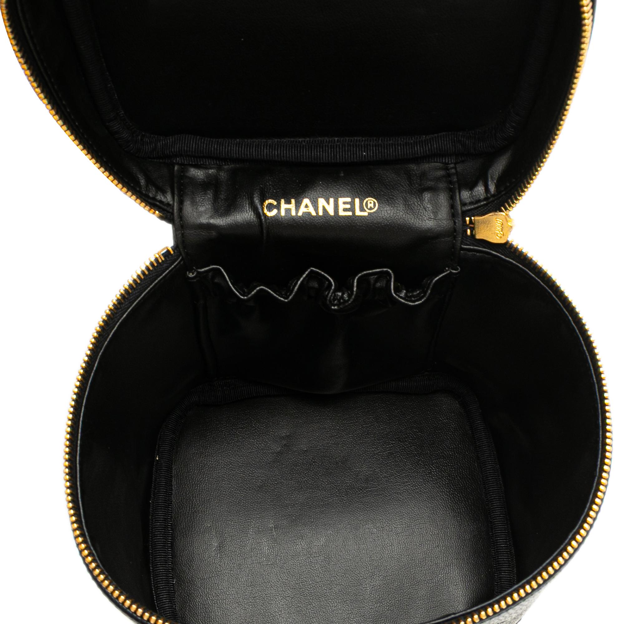Chanel CC Caviar Vanity Case