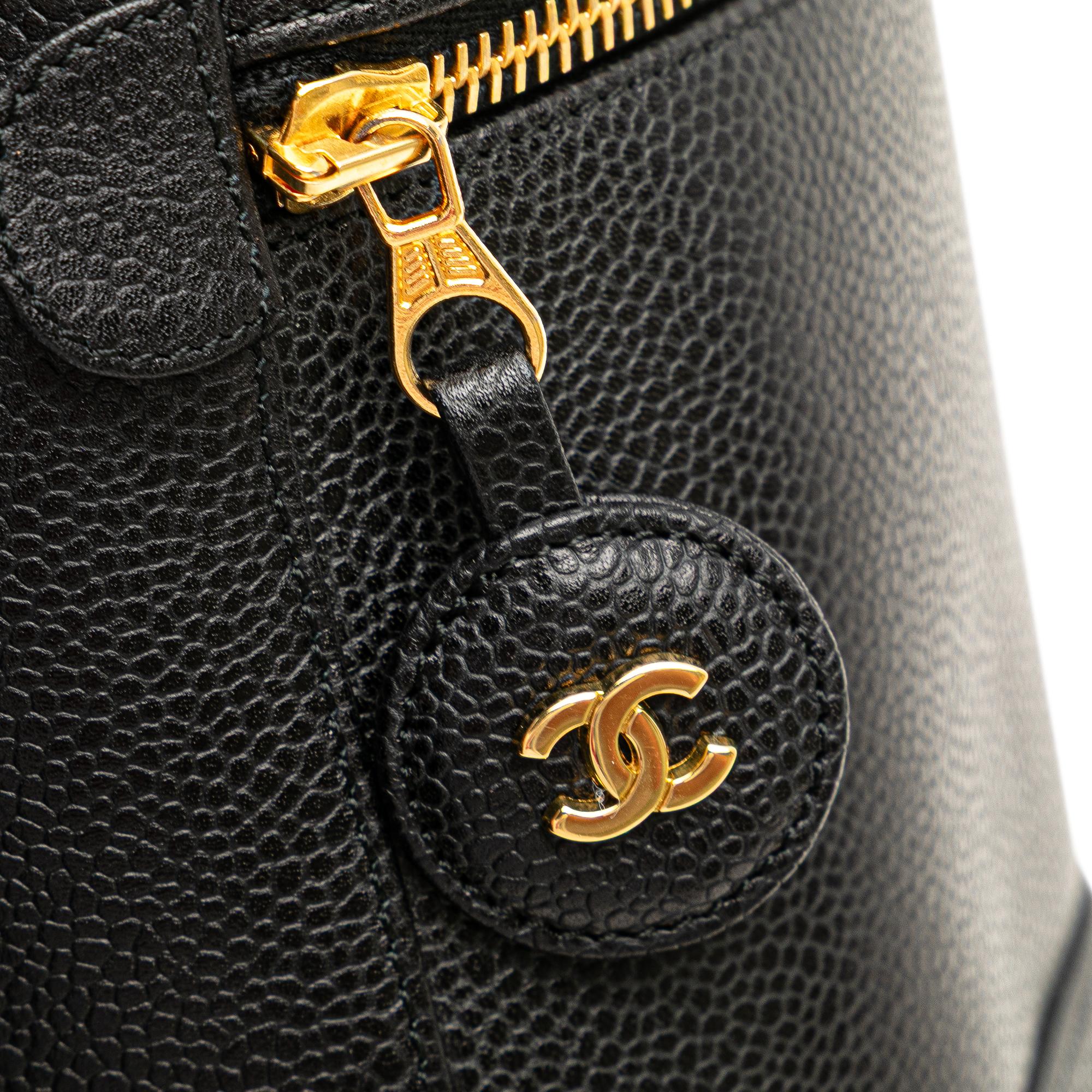 Chanel CC Caviar Vanity Case