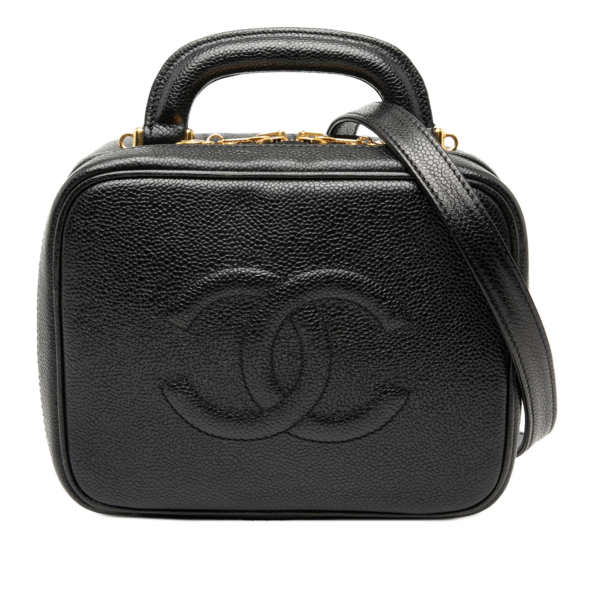 Chanel CC Caviar Vanity Case