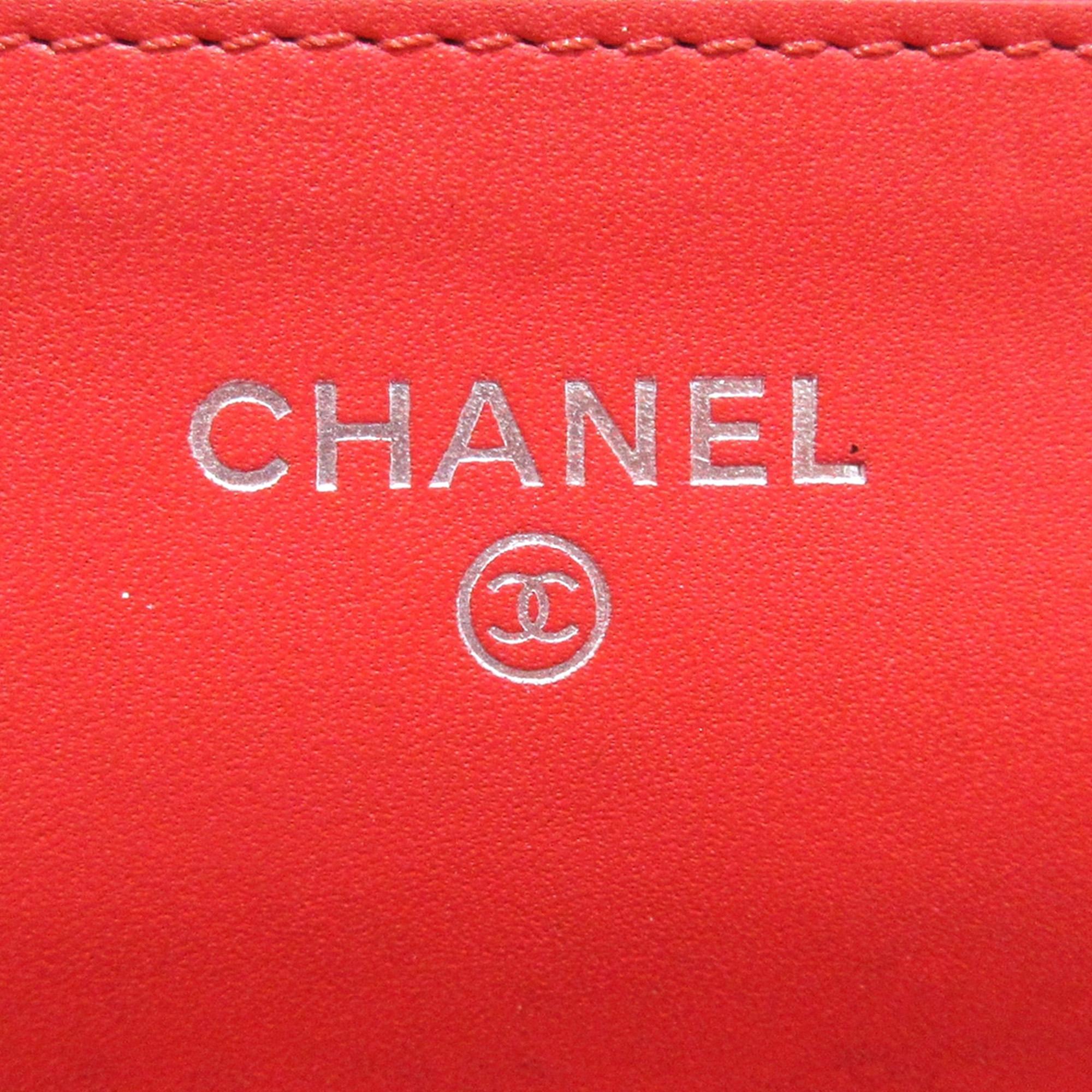 Chanel CC Caviar Wallet On Chain (SHG-Fvkwf6)