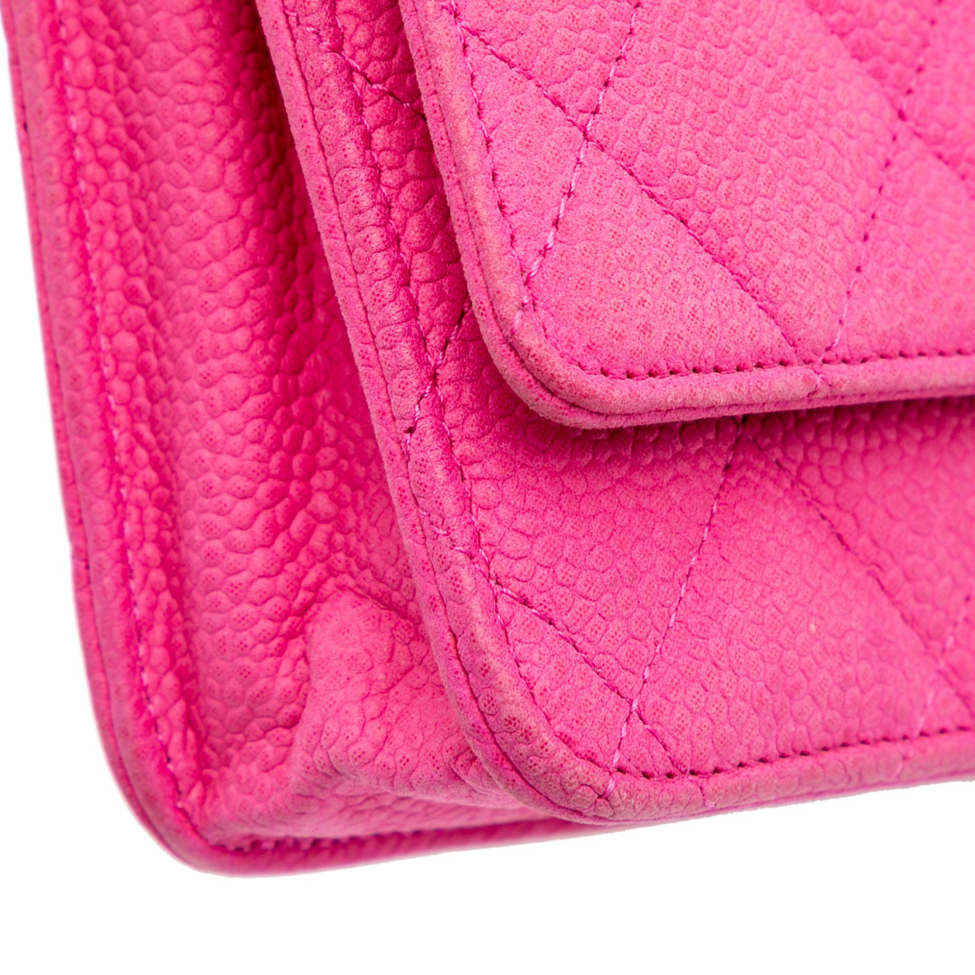 Chanel CC Caviar Wallet on Chain