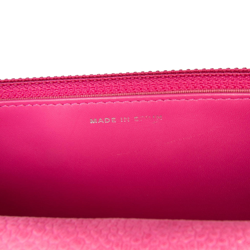Chanel CC Caviar Wallet on Chain