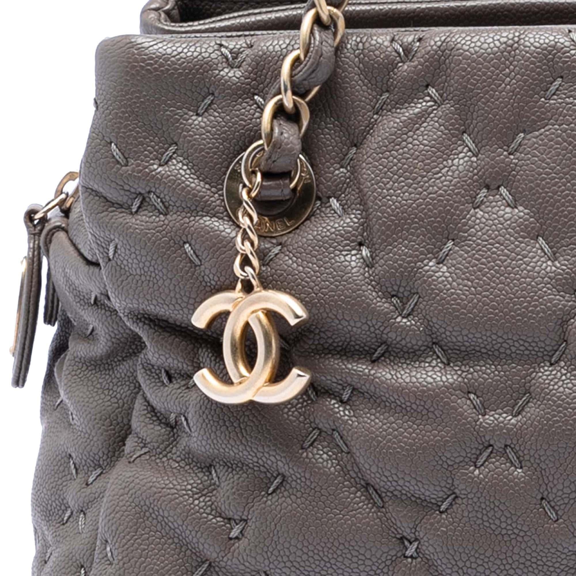Chanel CC Caviar Wild Stitch Tote