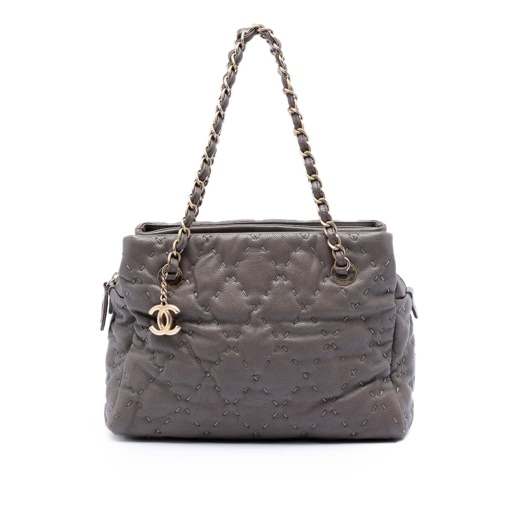 Chanel CC Caviar Wild Stitch Tote