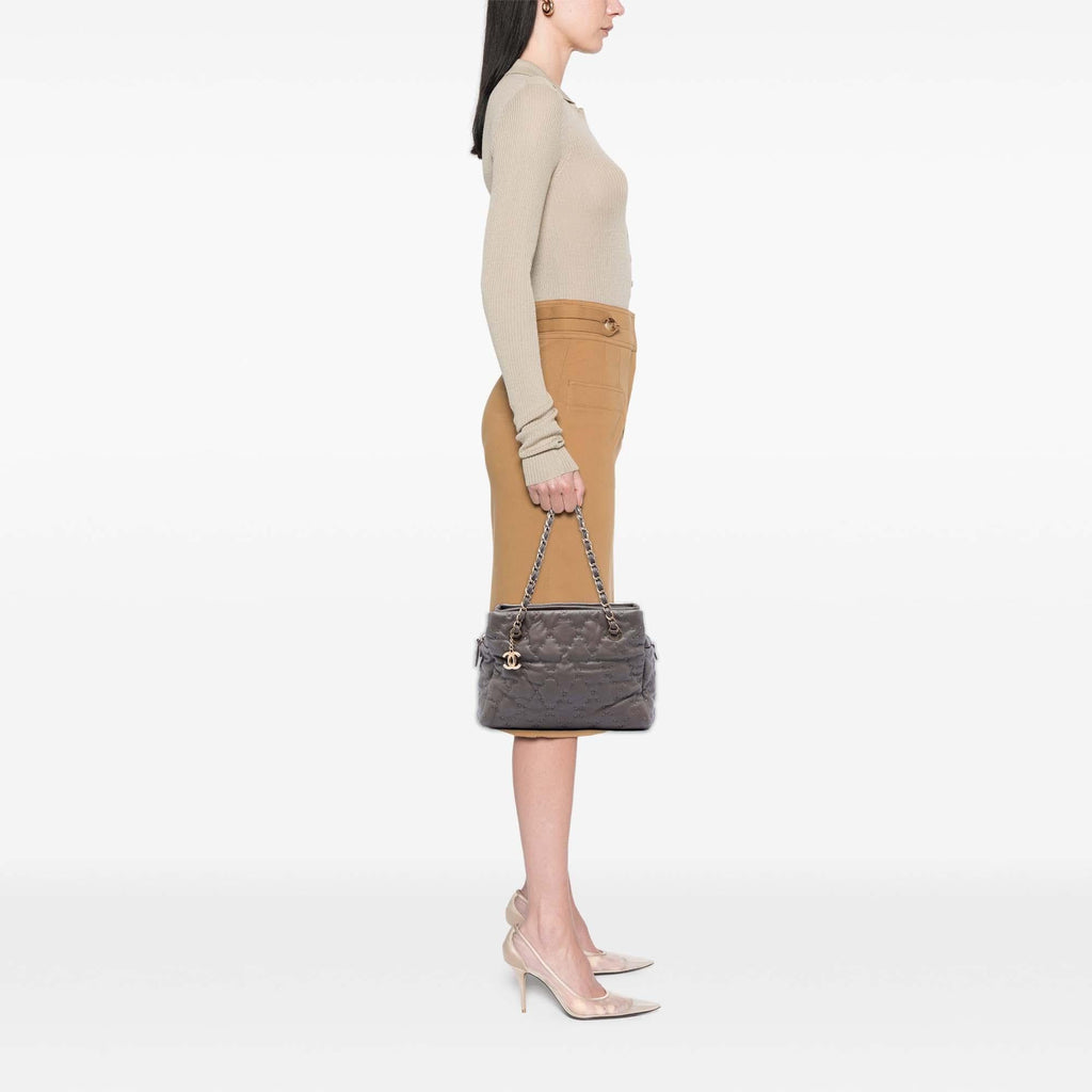 Chanel CC Caviar Wild Stitch Tote