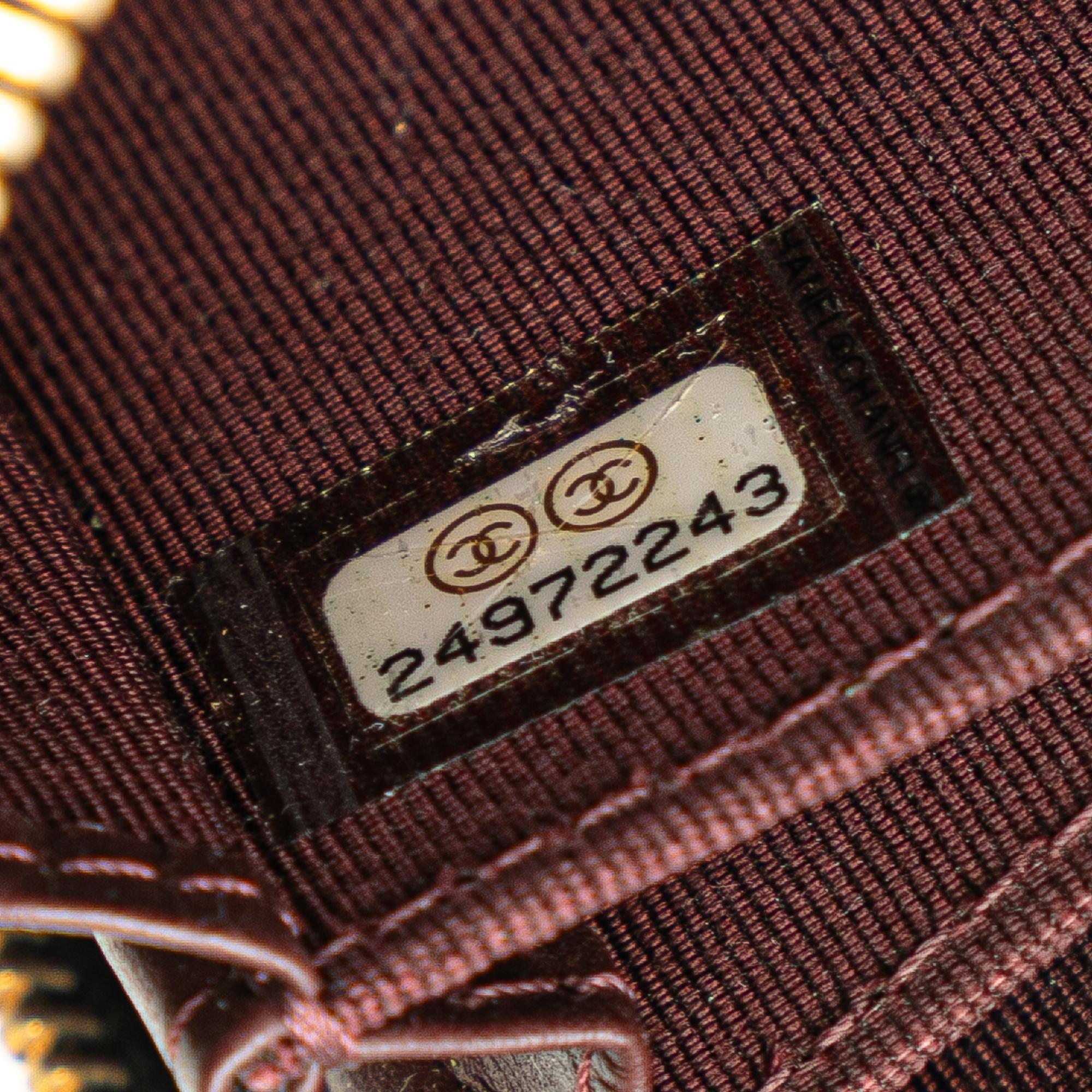Chanel CC Caviar Zip Around Wallet