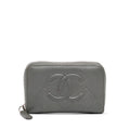 Chanel CC Caviar Zip Coin Pouch (SHG-ToTnzs)