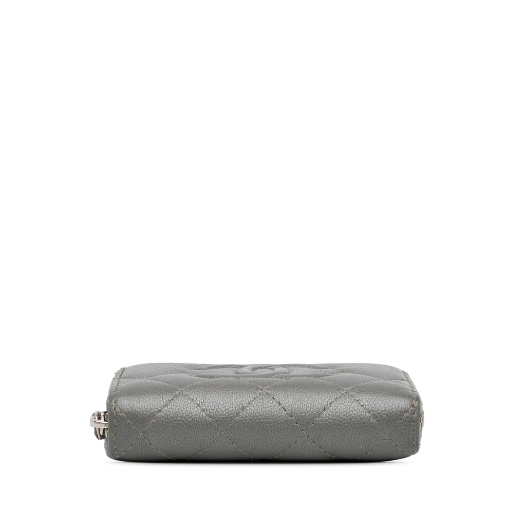 Chanel CC Caviar Zip Coin Pouch