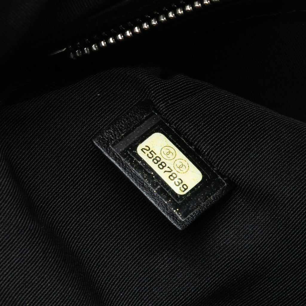 Chanel CC Chevron Calfskin Clutch