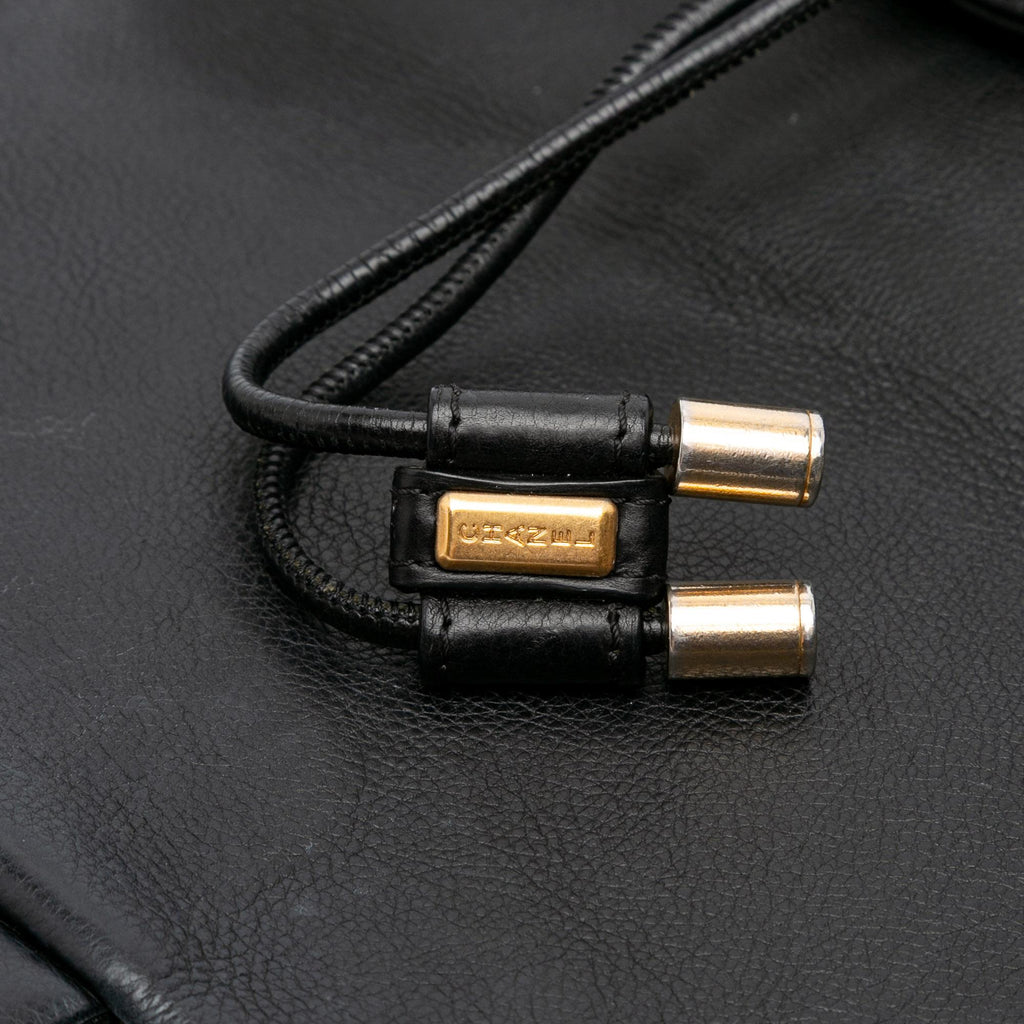 Chanel CC Chevron Calfskin Round Flap Satchel