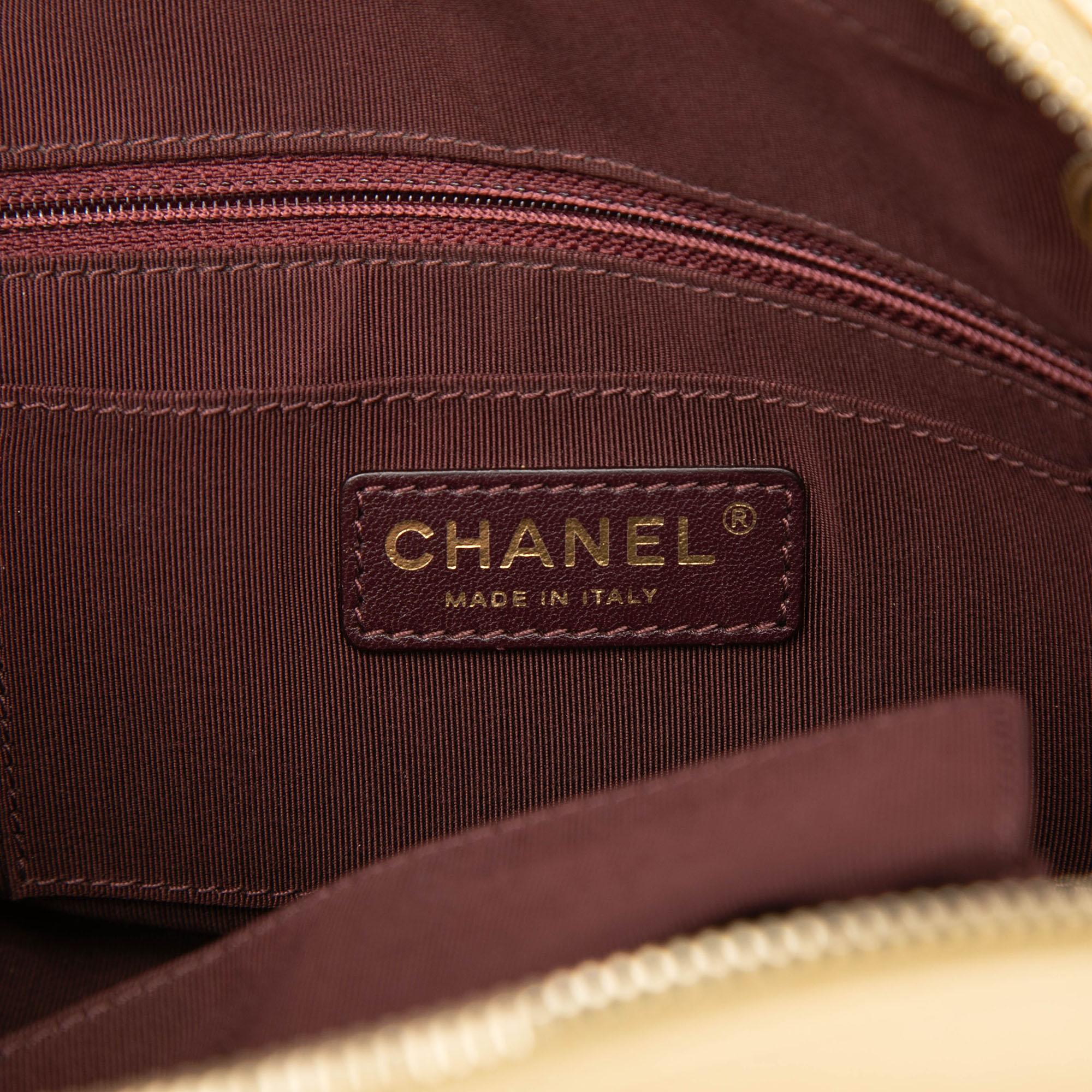 Chanel CC Chevron Lambskin Camera Shoulder Bag