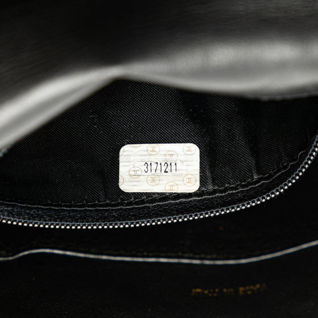 Chanel CC Chevron Lambskin Flap