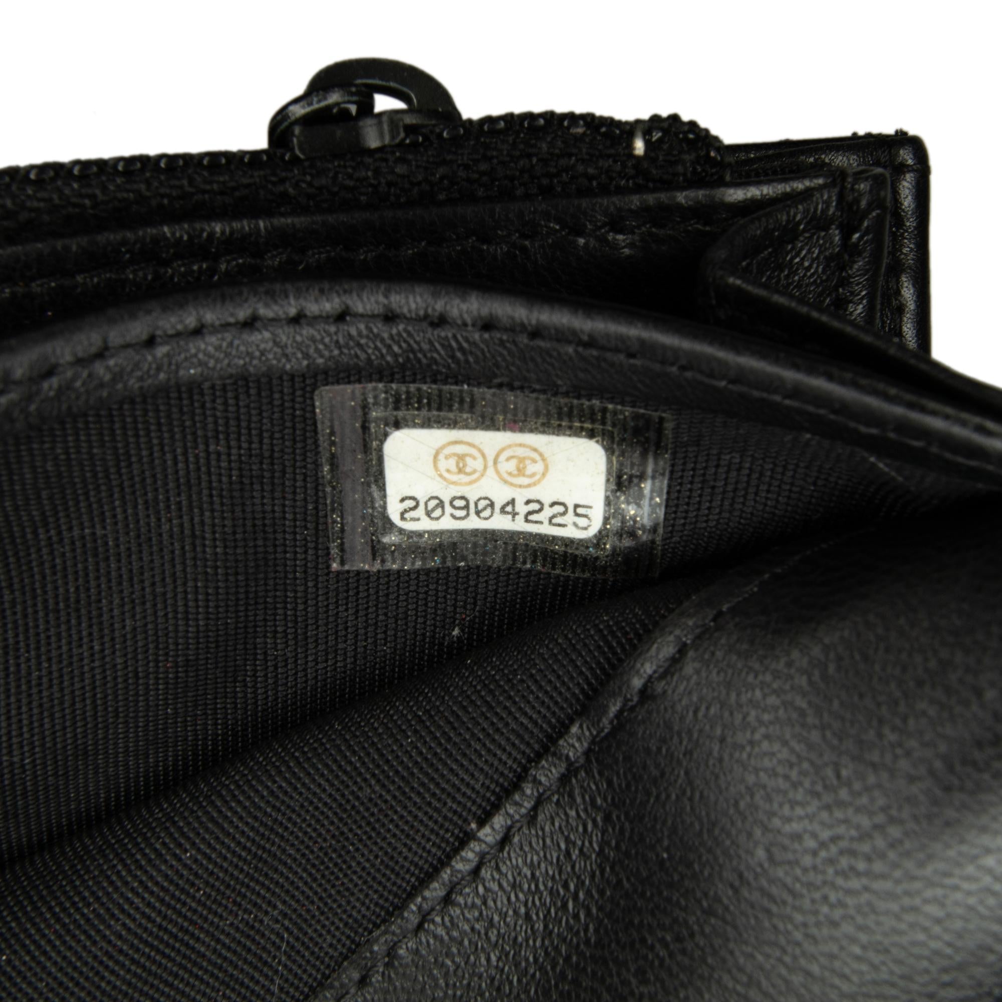Chanel CC Chevron Lambskin Long Wallet (SHG-GJrUFh)