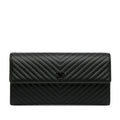 Chanel CC Chevron Lambskin Long Wallet (SHG-GJrUFh)