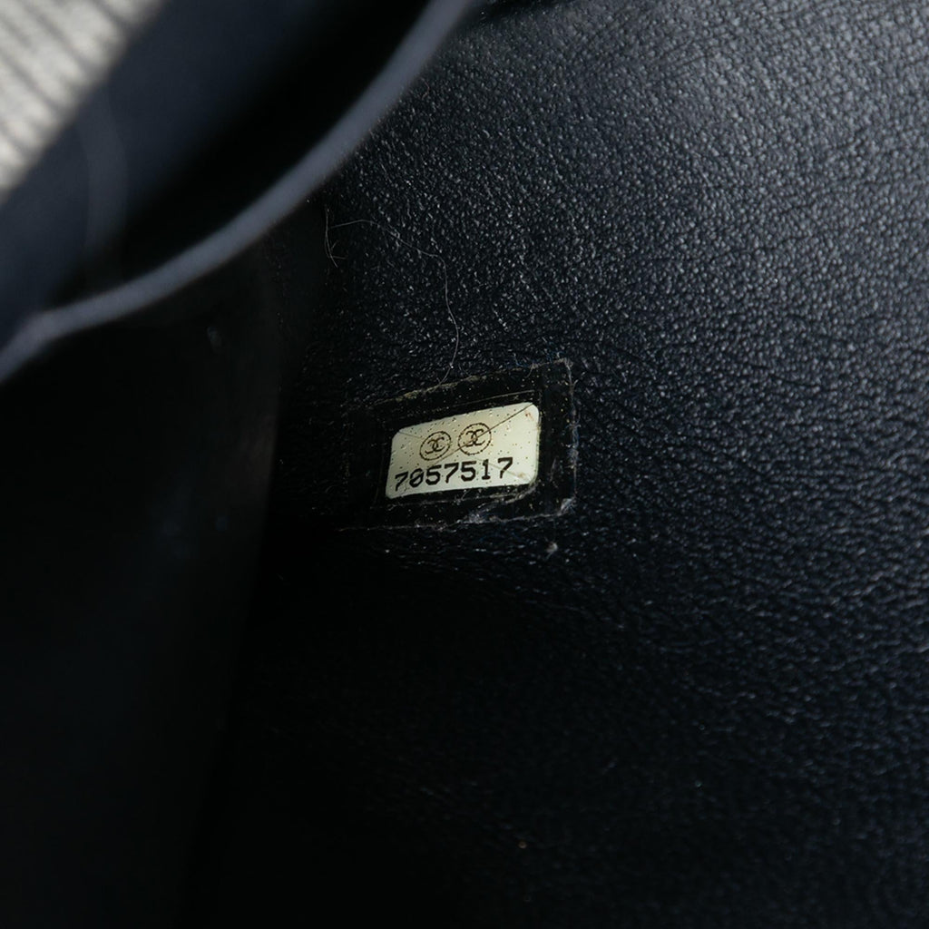 Chanel CC Choco Bar Denim Chain Flap