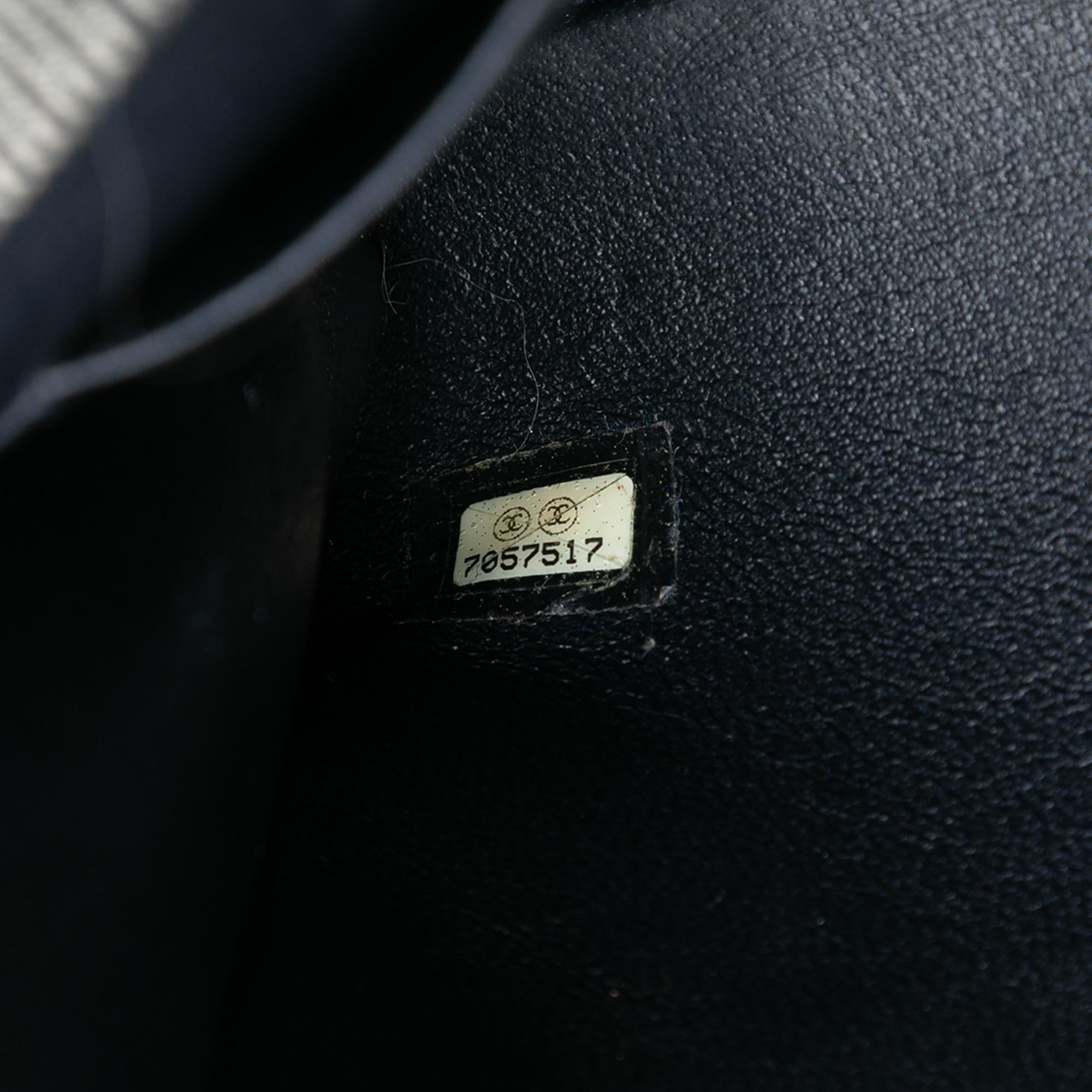 Chanel CC Choco Bar Denim Chain Flap