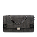 Chanel CC Choco Bar Denim Chain Flap