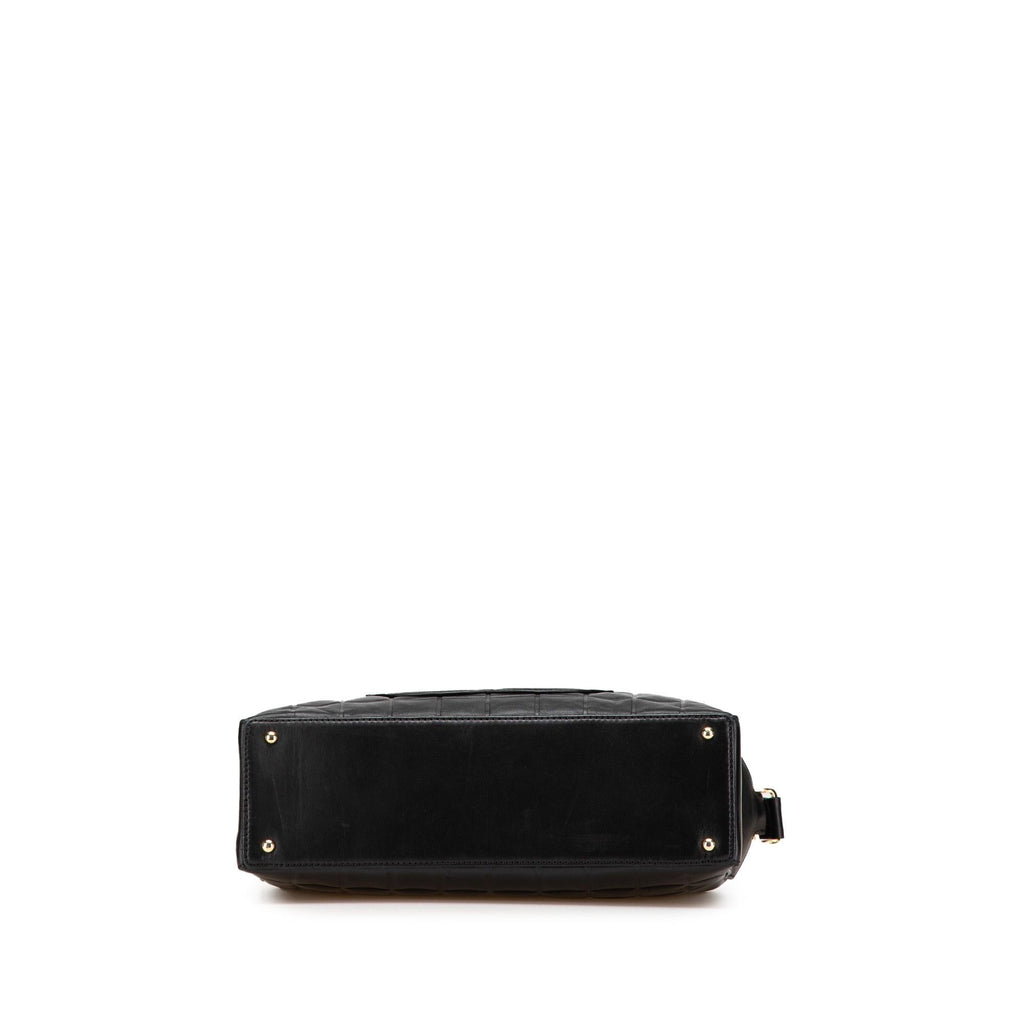 Chanel CC Choco Bar Lambskin Shoulder Bag