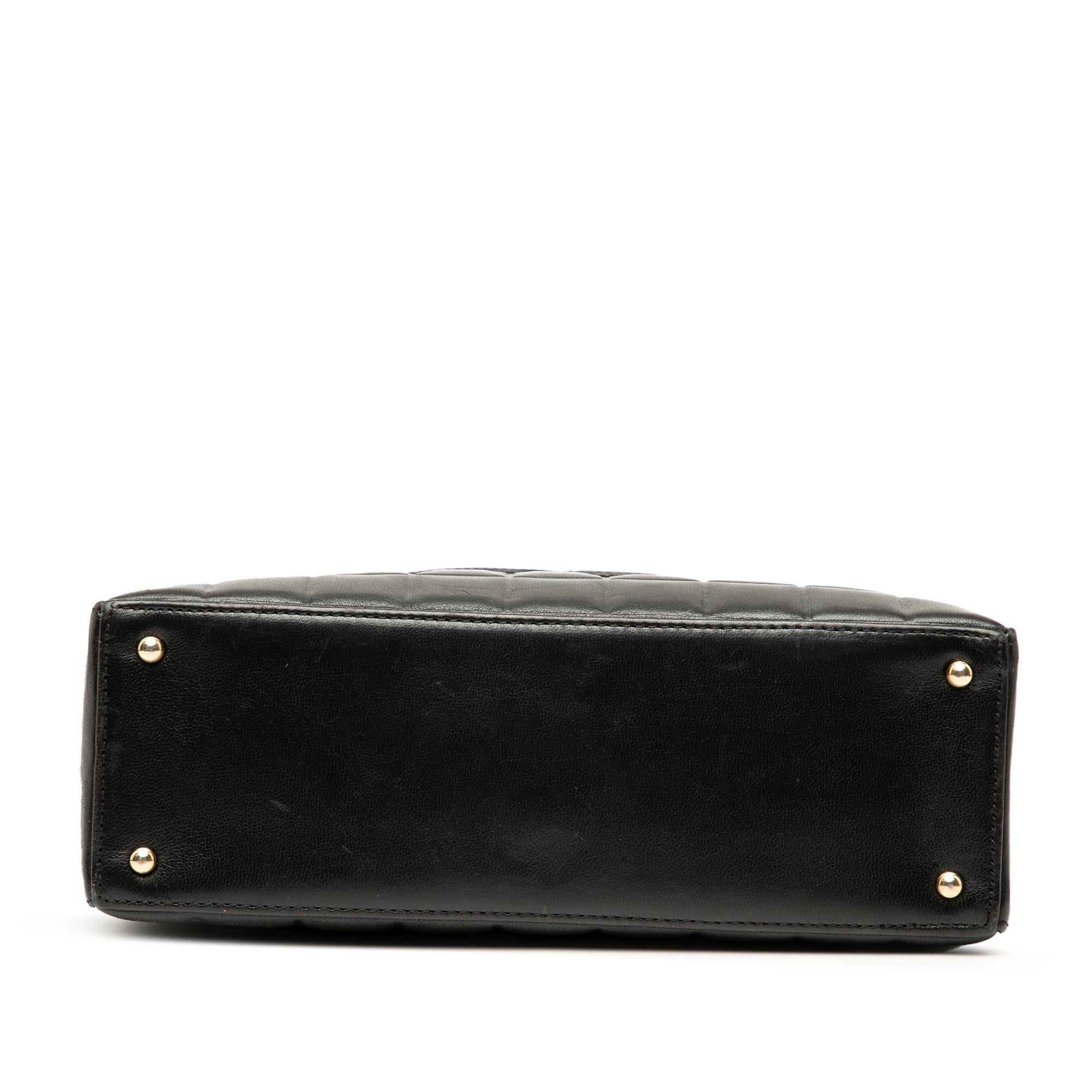 Chanel CC Choco Bar Lambskin Tote