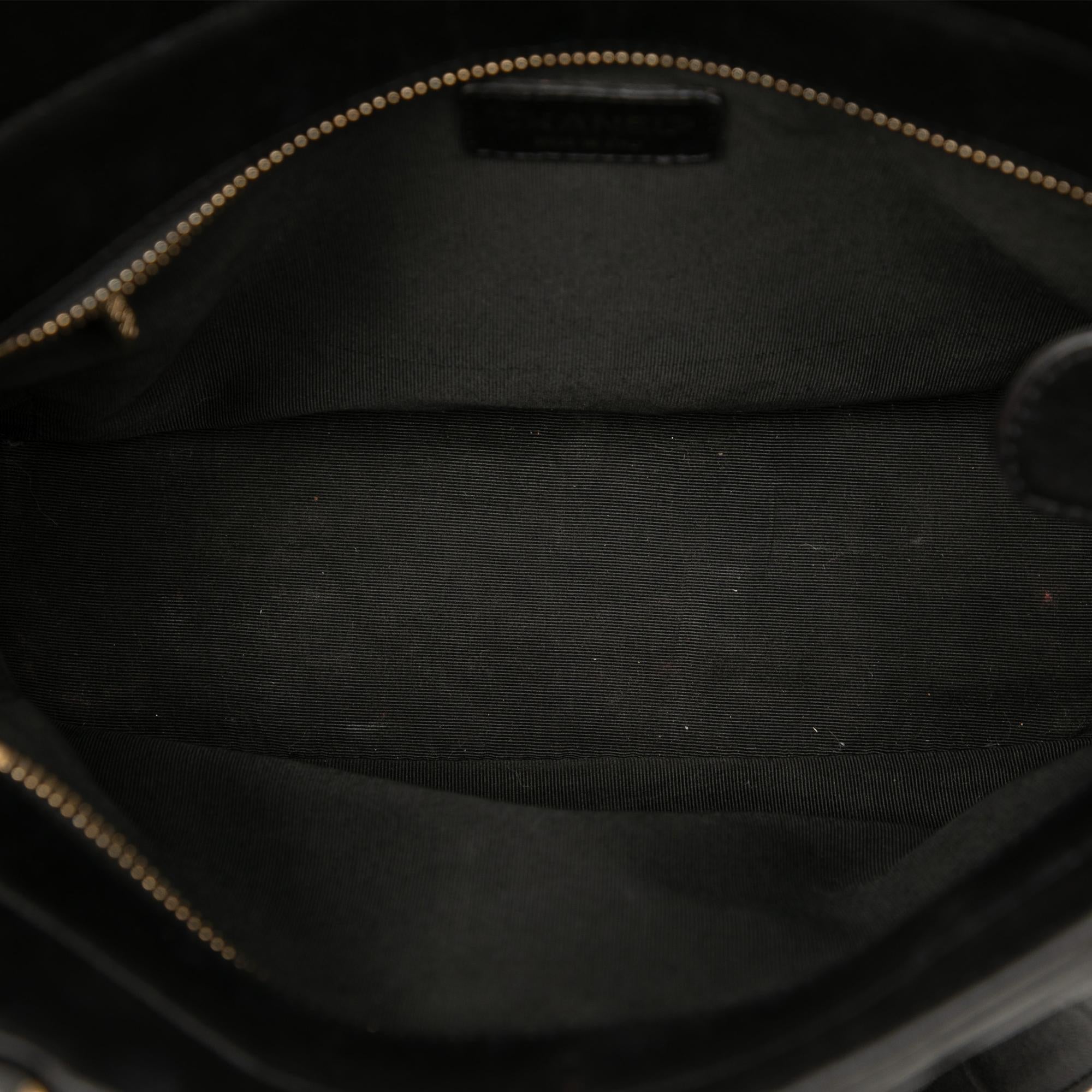 Chanel CC Choco Bar Lambskin Tote