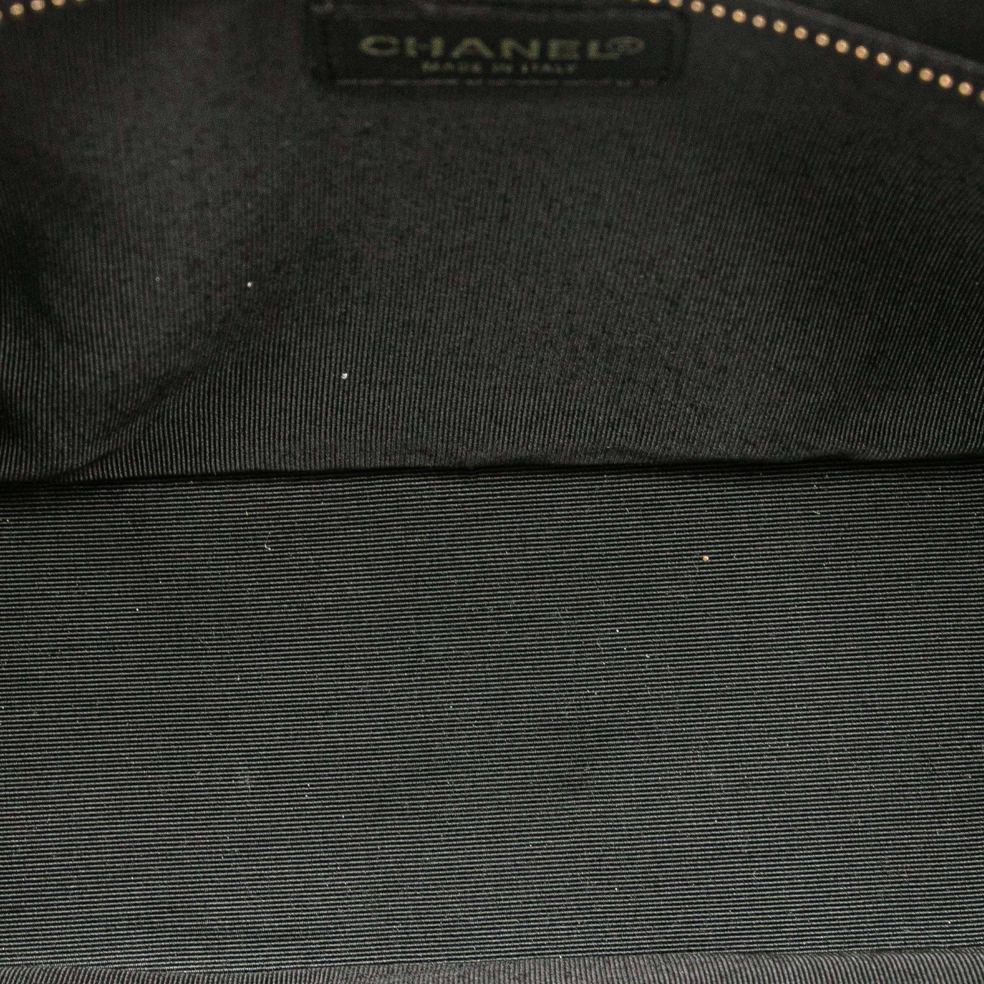 Chanel CC Choco Bar Lambskin Tote