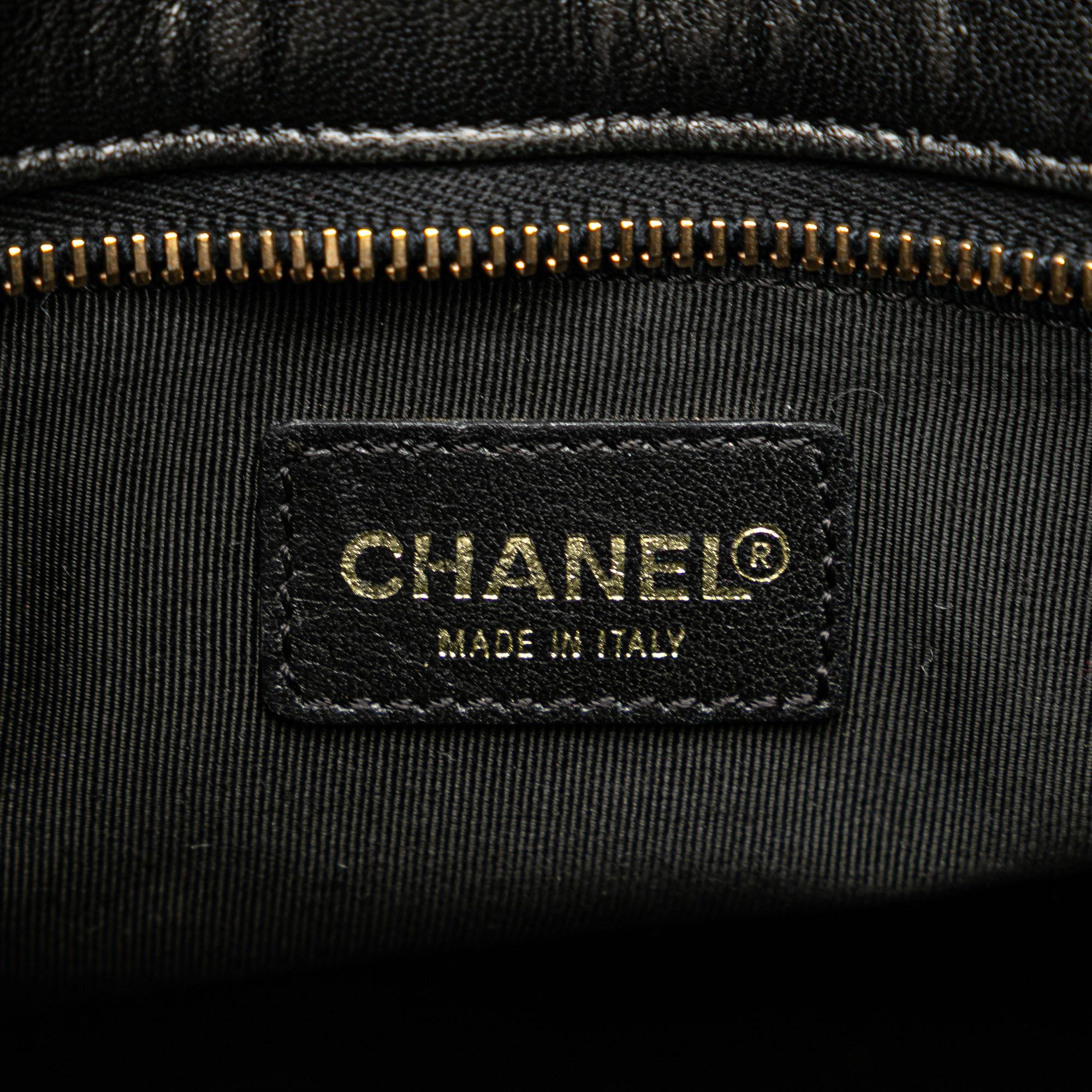Chanel CC Choco Bar Lambskin Tote