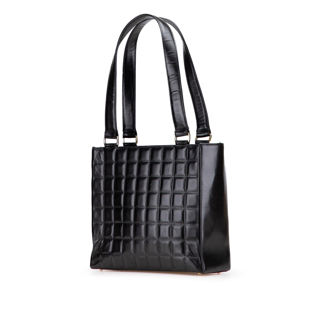 Chanel CC Choco Bar Lambskin Tote