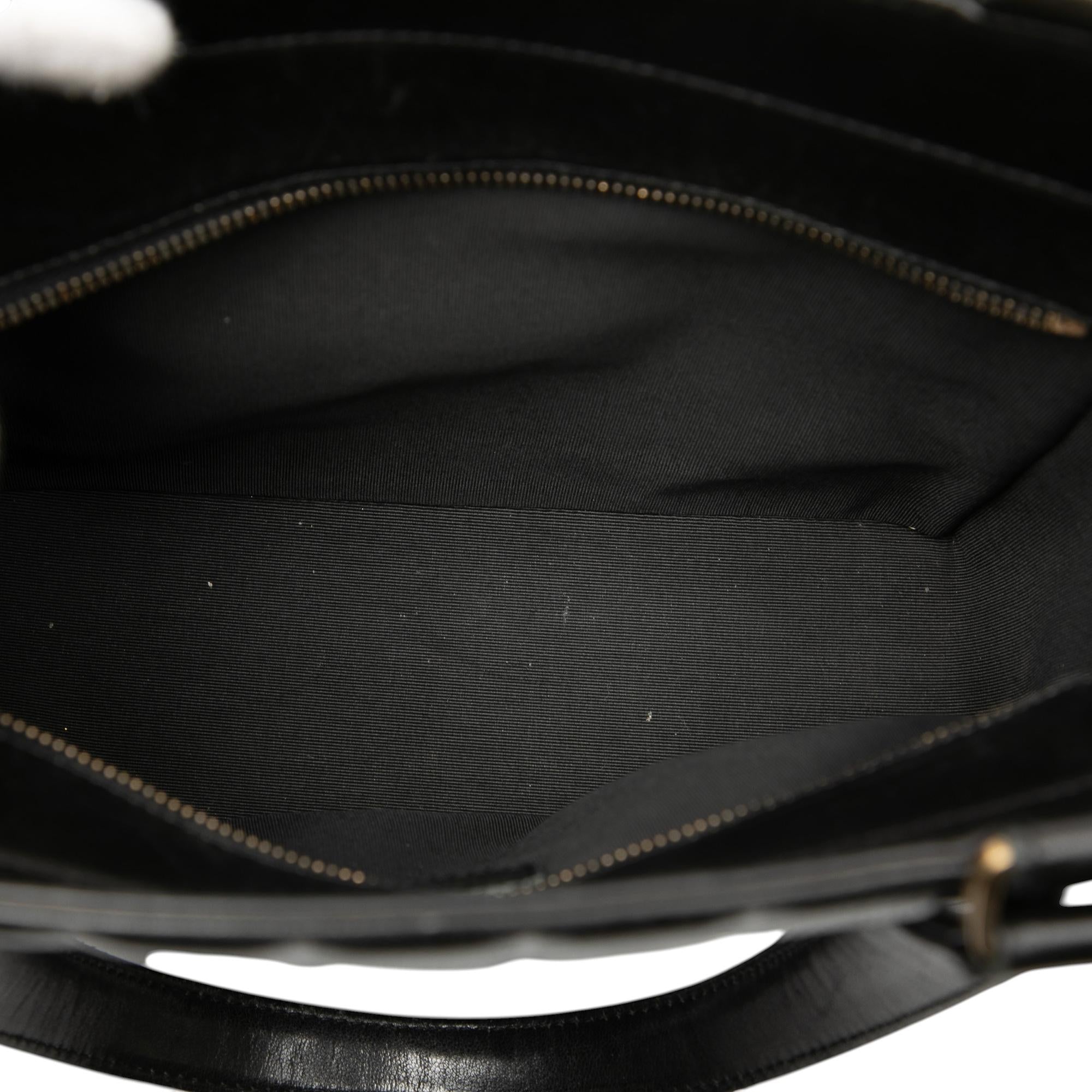 Chanel CC Choco Bar Lambskin Tote