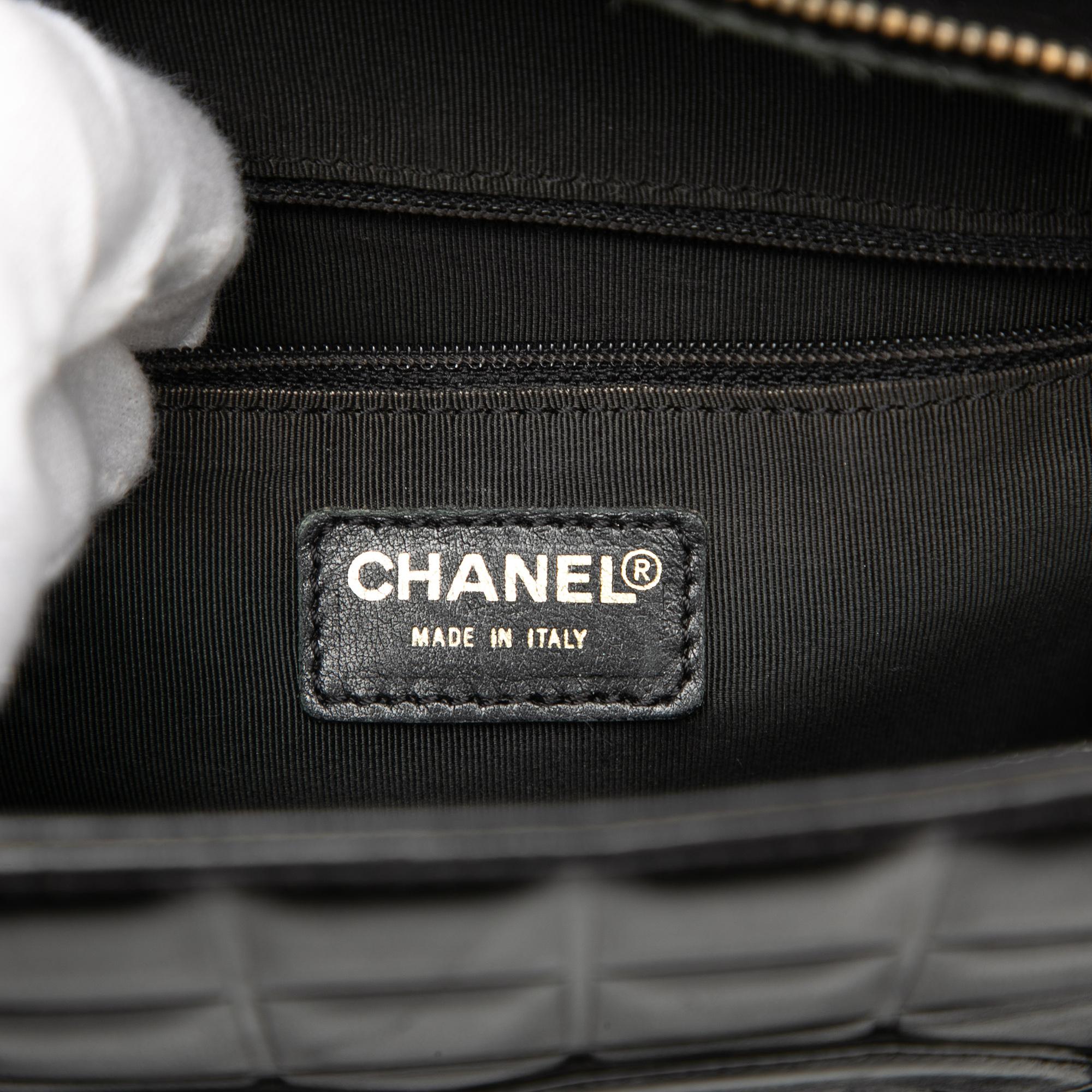 Chanel CC Choco Bar Lambskin Tote