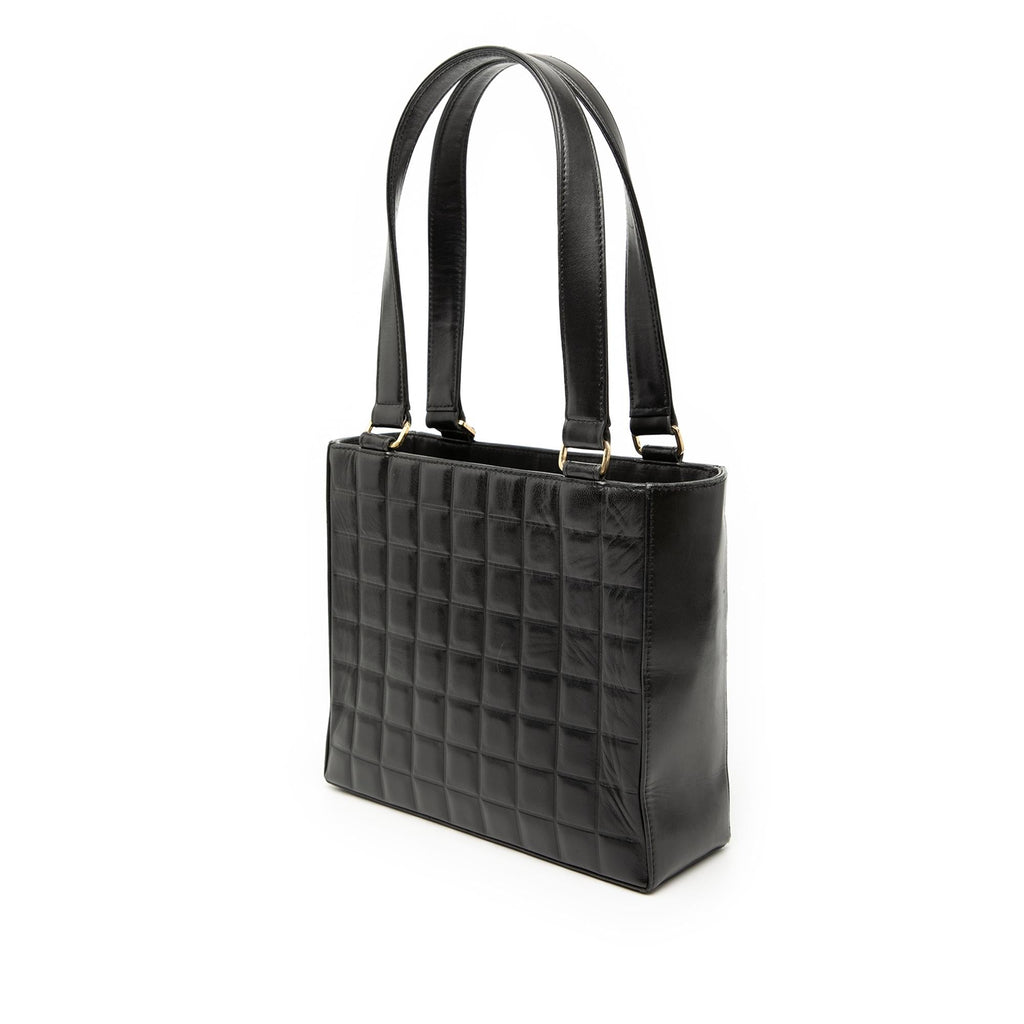 Chanel CC Choco Bar Lambskin Tote