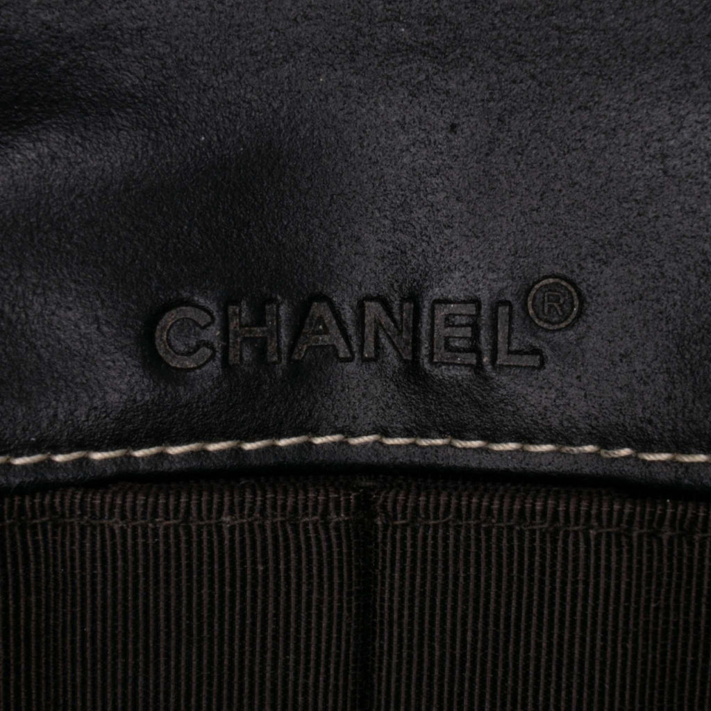 Chanel CC Chocolate Bar Denim East West Flap