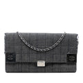 Chanel CC Chocolate Bar Denim Flap