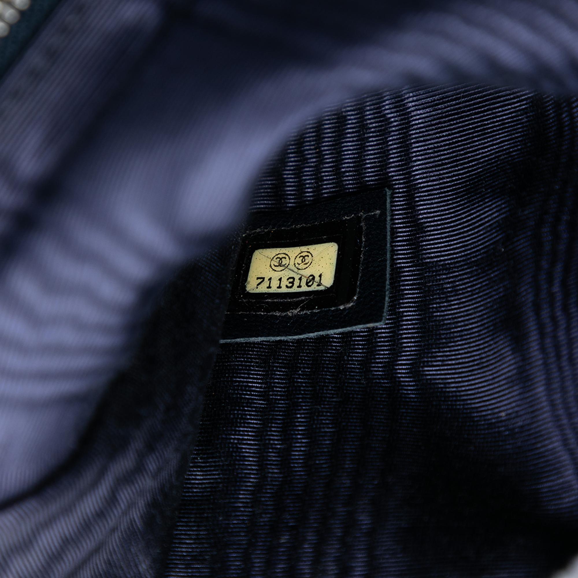 Chanel CC Chocolate Bar Denim Flap