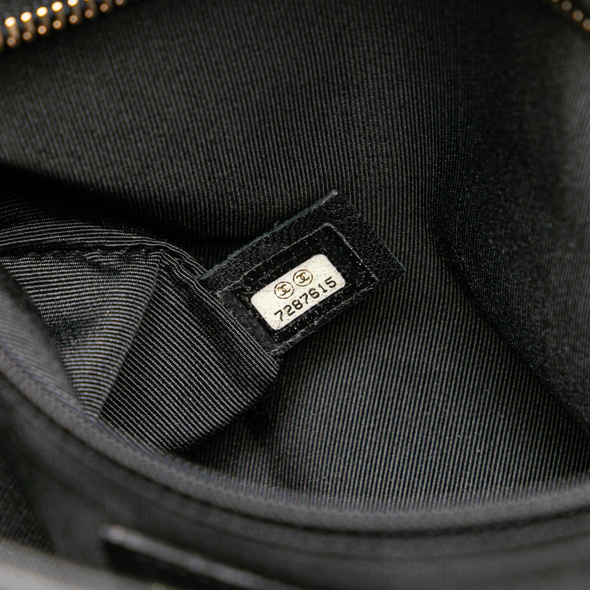 Chanel CC Chocolate Bar Lambskin Tote