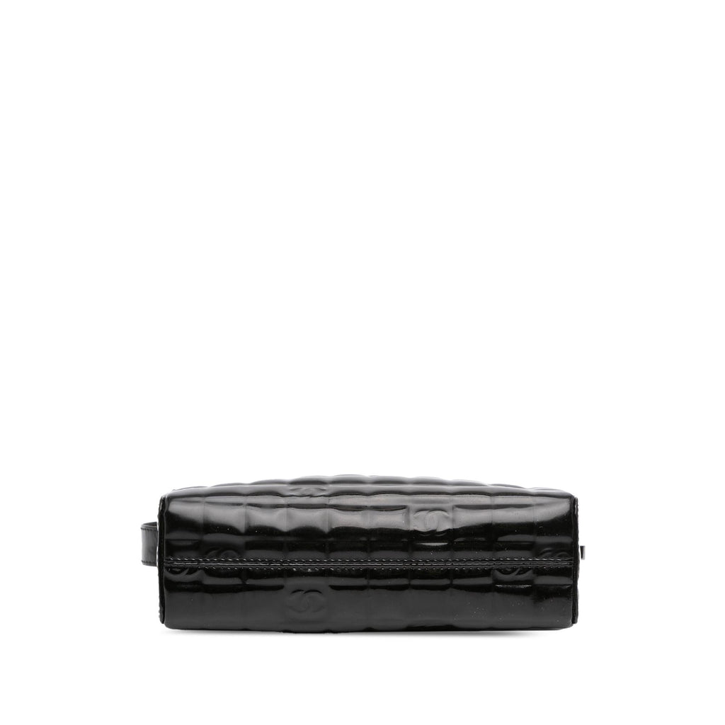 Chanel CC Chocolate Bar Patent Shoulder Bag