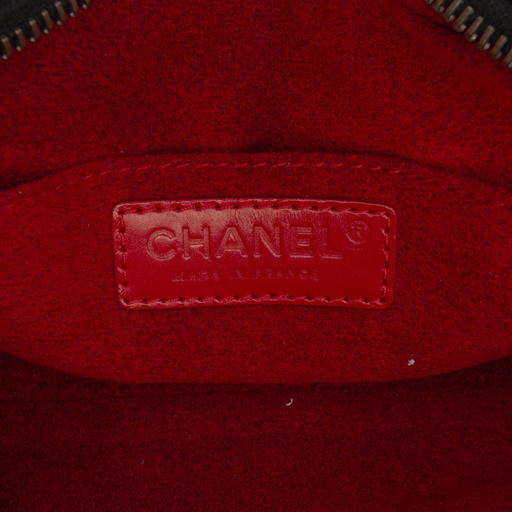 Chanel CC Chocolate Bar Patent Shoulder Bag