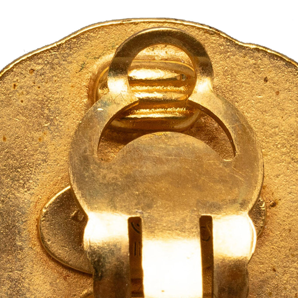 Chanel CC Clip On Earrings (SHG-LWHHON)