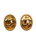 Chanel CC Clip On Earrings (SHG-OIkK7v)