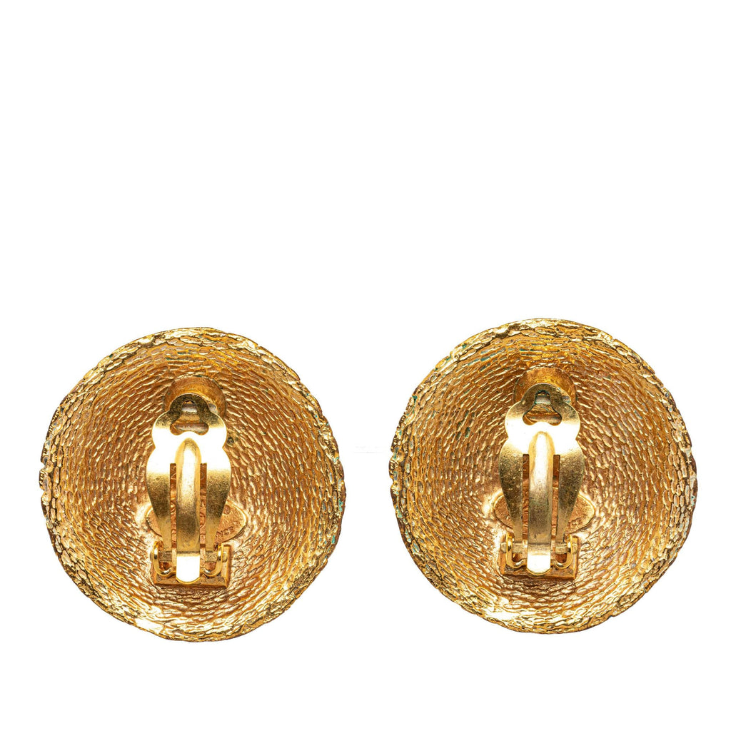 Chanel CC Clip On Earrings (SHG-FseyoQ)