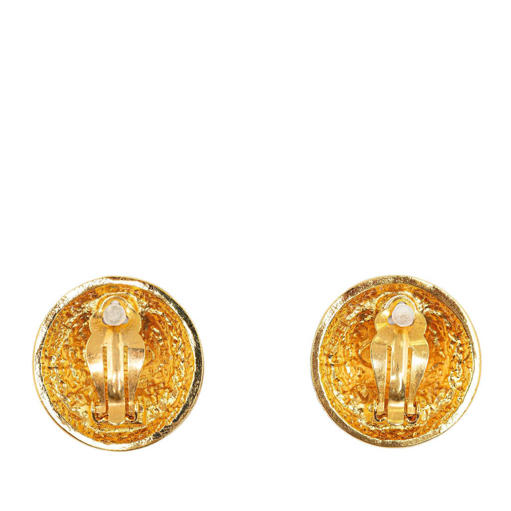 Chanel CC Clip On Earrings (SHG-XMB1na)