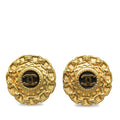 Chanel CC Clip On Earrings