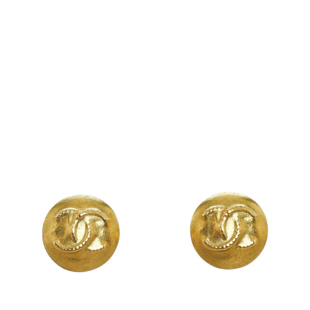 Chanel CC Clip-on Earrings (SHG-SyHjCg)