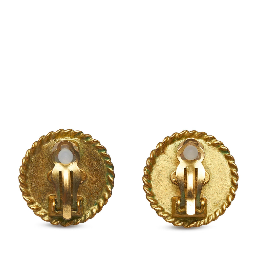 Chanel CC Clip-on Earrings (SHG-yCsEul)