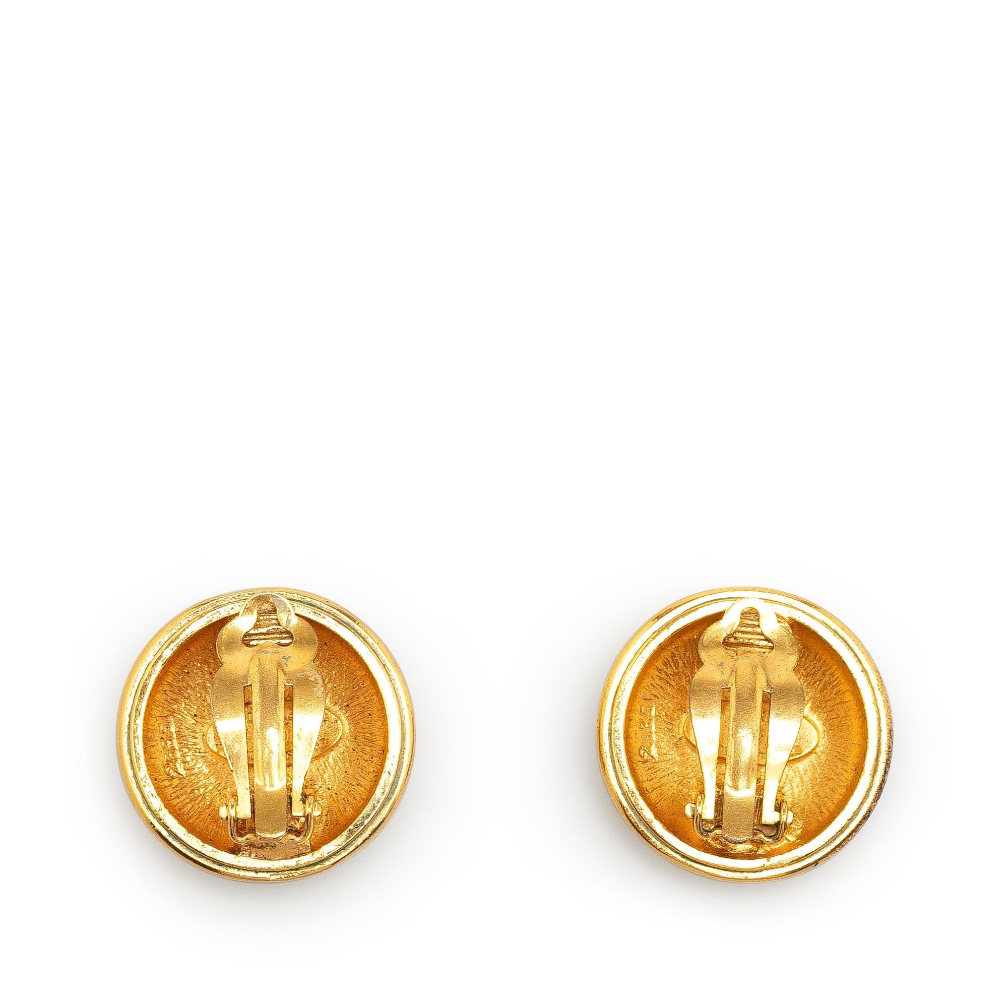 Chanel CC Clip on Earrings (SHG-p1SALe)