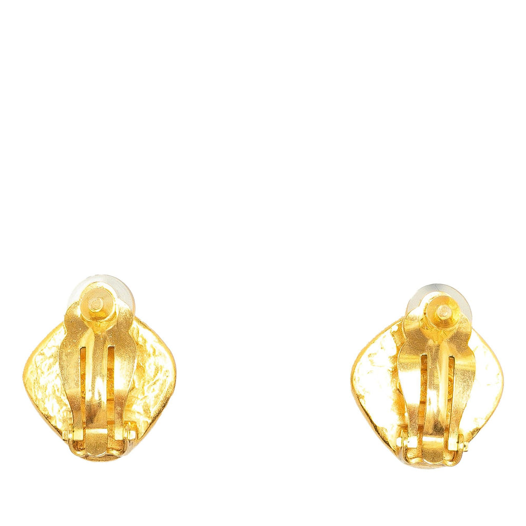 Chanel CC Clip on Earrings (SHG-2mvOsJ)