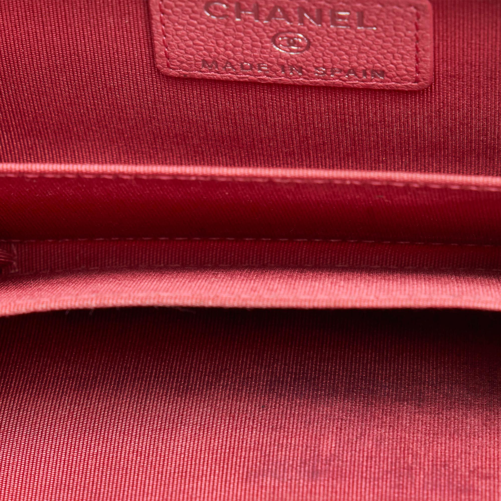 Chanel CC Clover Leather Coin Pouch (SHG-31041)
